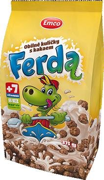 Ferda cereal balls with cocoa Emco