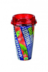 Bio BiFi strawberry drink with mint Hollandia