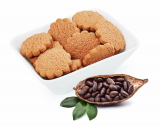 Low calorie biscuits flavored with cocoa Victus