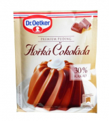 Dr. Oetker pudding Premium Dark Chocolate 30% Cocoa finished dish