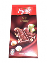 Figaro dark chocolate whole nuts