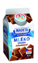 South Bohemian milk delicious chocolate Madeta