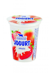 Farmer creamy strawberry yogurt 3% Hollandia