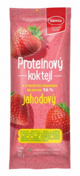 strawberry protein shake Semix