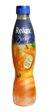 Relax orange syrup