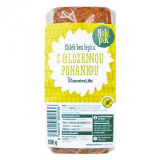 Gluten-free bread with whole grain buckwheat Nelepek Country Life