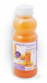 Drink flavored with peach and mango Victus