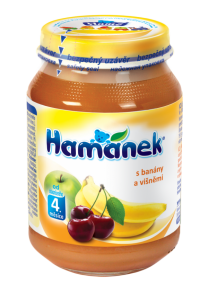snack with bananas and cherries Hamánek
