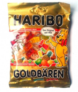 Goldbären Haribo jelly with fruit flavor