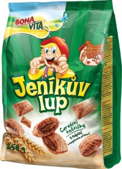 Jeníkův swag cereal pillows filled with flavored nougat with Bonavita