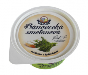 Mils Bánovecká spread with herbs