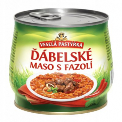 diabolical meat with beans Cheerful pastýřka