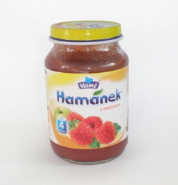 snack with raspberries Hamánek