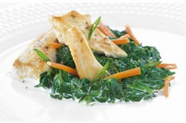 Chicken with spinach and cream Victus
