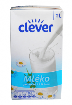 skimmed milk 1.5% Clever