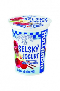 rustic cherry vanilla yogurt Hollandia