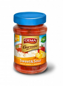 Sweet & Sour sauce with pineapple ready OTMA Gourmet