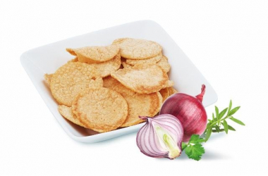Protein chips flavored with cream and onion Victus